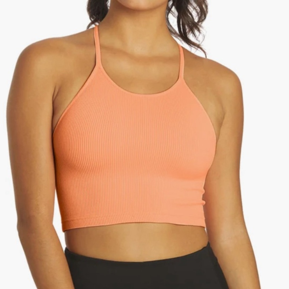 Orange Free People Tank (Crop)